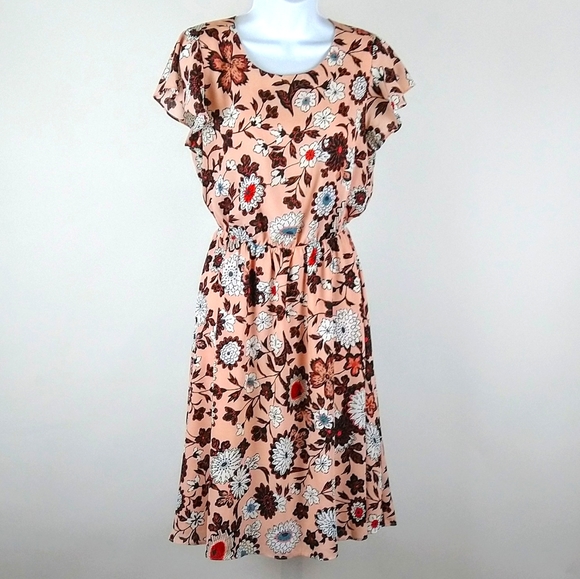 floral dress for dinner